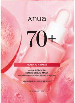 Peach 70% Niacin Serum Mask | Anua
